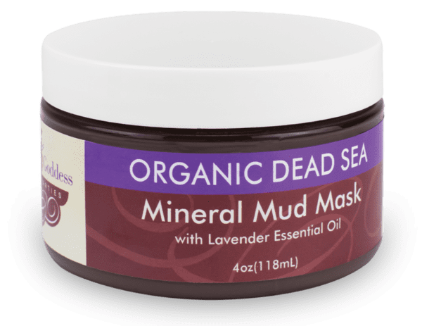 Organic Dead Sea Mud Mask is full of skin loving nutrients and contains the highest available amount of mineral salt